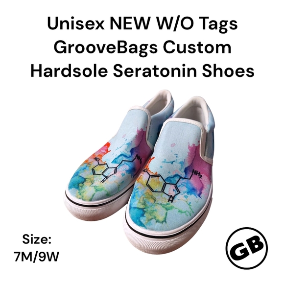 GrooveBags Shoes - Unisex New W/O Tags GrooveBags Custom Hardsole Seratonin Shoes